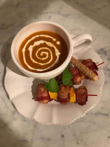 Essen im Bed & Breakfast oder in der Nähe