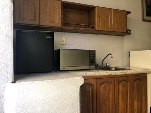 Kuchyň nebo kuchyňský kout v ubytování Casa Tecolote