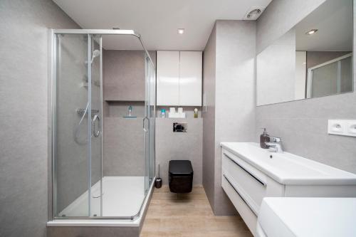 Ένα μπάνιο στο 6 Cities Rooms