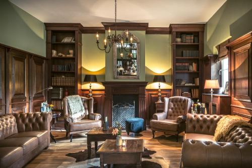 Landhuis Hotel de Herikerbergにあるシーティングエリア