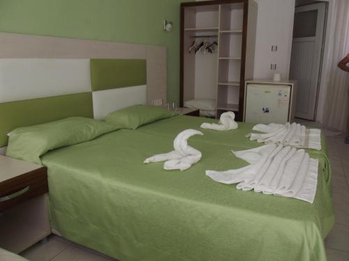 Cama o camas de una habitación en Derya Motel