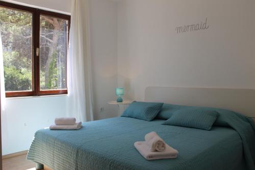 Voodi või voodid majutusasutuse Apartment Sea Shell toas
