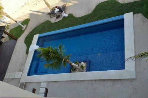Gallery image of Deluxe New Beachfront Penthouse in Akumal in Akumal