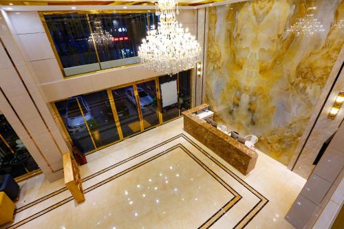 Ванная комната в Diamond Pearl Hotel