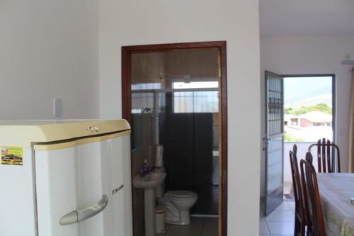 Kuchyň nebo kuchyňský kout v ubytování Stay in Itatiaia