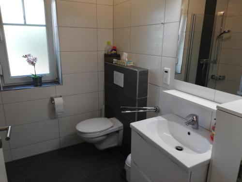 Koupelna v ubytování Villa Belair Schmidt