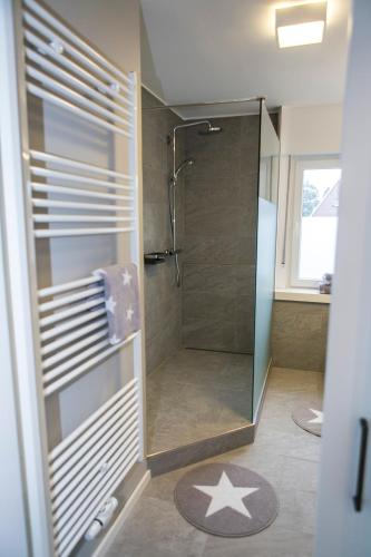 Koupelna v ubytování Quartier 23