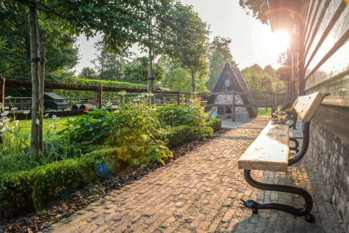 Zahrada ubytování Bed en Breakfast Puur8a