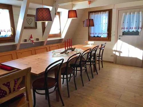 Χώρος καθιστικού στο Chalet Paoletta - Alpe Cermis