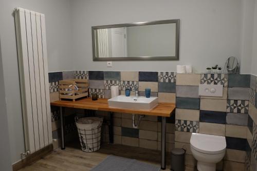 Ванная комната в Double House Bakuriani
