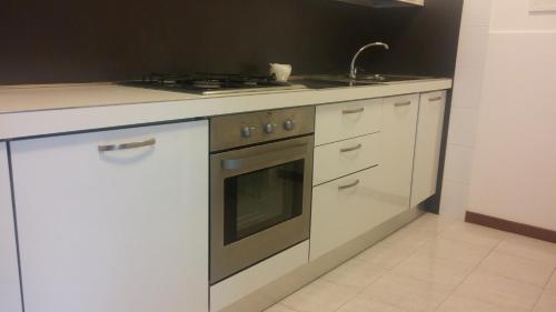 Kjøkken eller kjøkkenkrok på Appartamento Carboncina