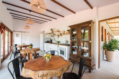 Χώρος καθιστικού στο Hostel Noronha 350