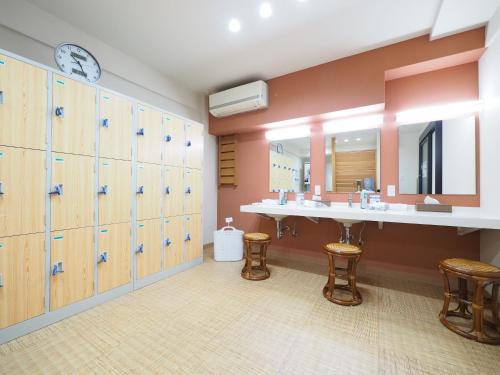 Koupelna v ubytování Sky Heart Hotel Shimonoseki