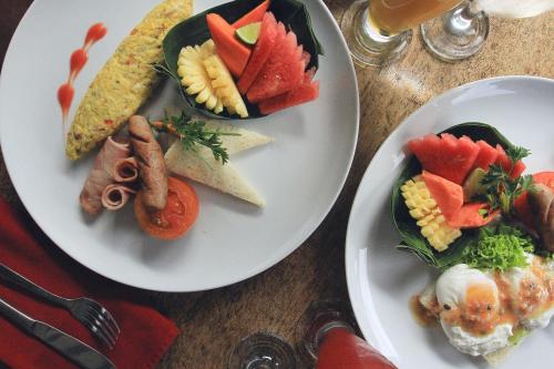 Mad på hotellet eller i nærheden