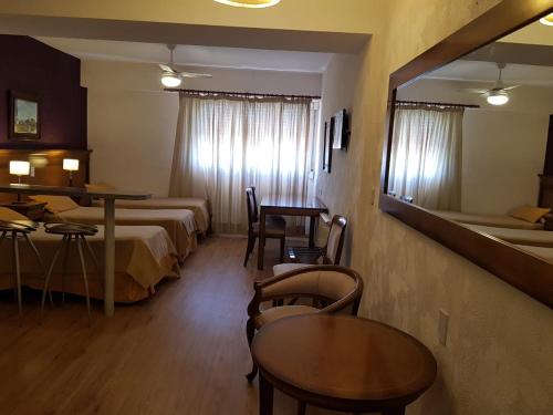 Χώρος καθιστικού στο Hotel Presidente