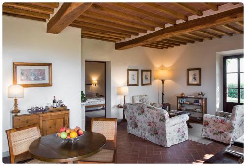 Posezení v ubytování Hotel Le Fontanelle