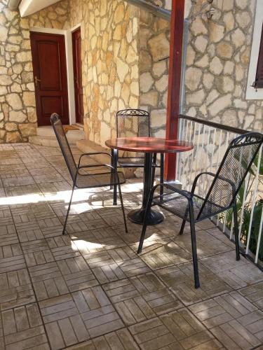 Patio nebo venkovní prostory v ubytování Tip-Top apartments