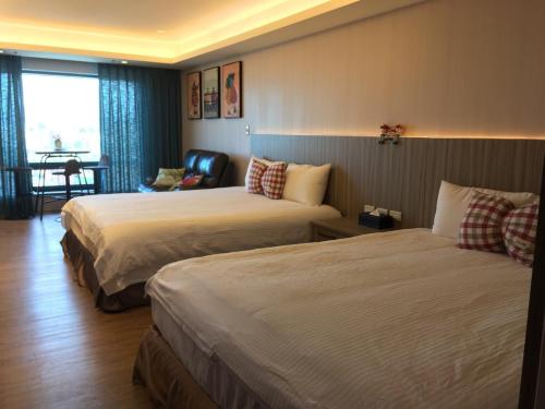 Postel nebo postele na pokoji v ubytování Luxury House