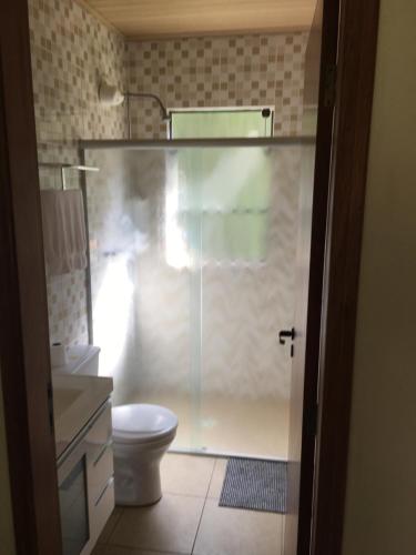 Ванная комната в Espaço Smidt