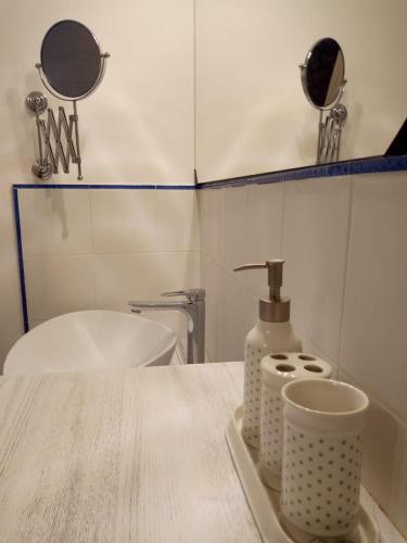 Ένα μπάνιο στο MAMARICO' APARTAMENT