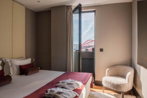 Katil atau katil-katil dalam bilik di Upon Lisbon Prime Residences