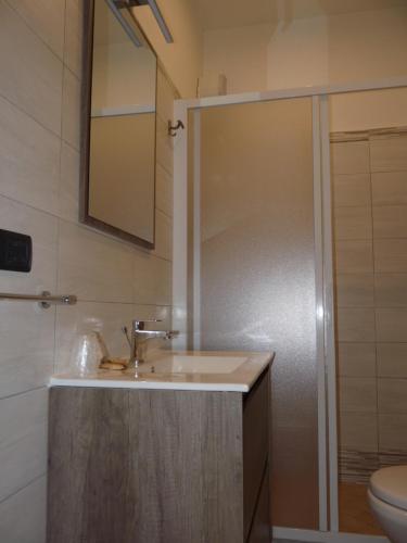 Ένα μπάνιο στο Hotel Villa Edda