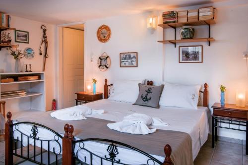 Katil atau katil-katil dalam bilik di Villa Valentino