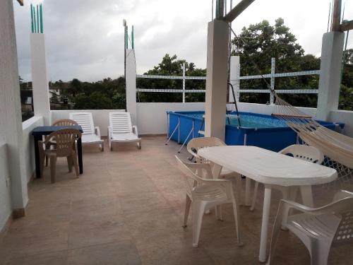 The swimming pool at or close to I BBBSAI Casa Vacacional en San Andres Islas – Alquiler