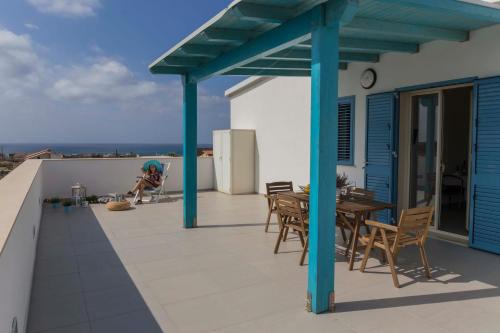 Μπαλκόνι ή βεράντα στο MareinSicilia Dammusa Residence