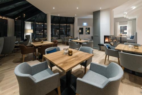 Posezení v ubytování meiZeit Lodge