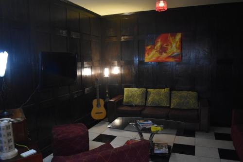 Posezení v ubytování Landay Hostel