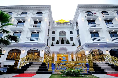 O edifício em que o hotel se localiza