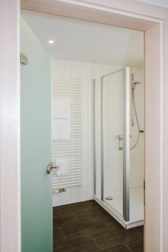 Hotel-Gasthof Blaue Traube e.K.にあるバスルーム