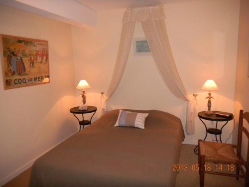 Voodi või voodid majutusasutuse Bilderdijklaan 8 Château Petit Sable toas
