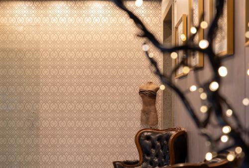 Χώρος καθιστικού στο Hotel Samasa Fundao