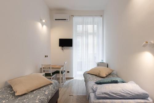 Postel nebo postele na pokoji v ubytování Bed & Breakfast "Il Priscio"