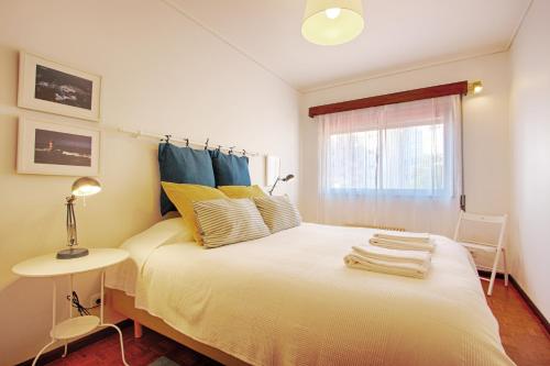 Postel nebo postele na pokoji v ubytování Sailing Apartment Aveiro
