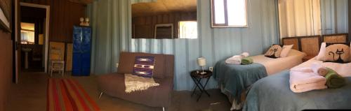 Atacama Loft & Glampにあるベッド
