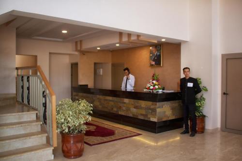 El lobby o recepción de Hotel Al Mamoun