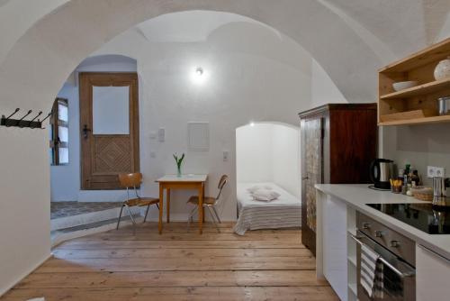 Una cocina o zona de cocina en das-hornsteiner