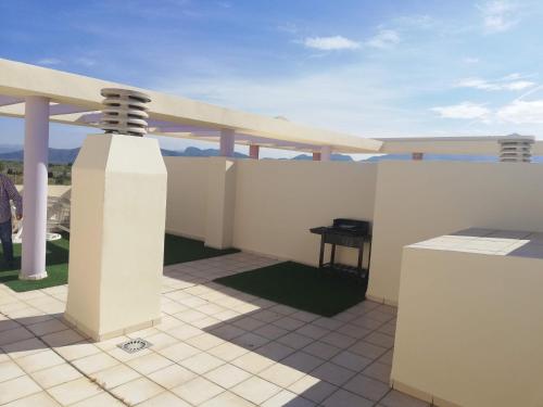 Μπαλκόνι ή βεράντα στο Mediterránea Solo Familias Serviplaya