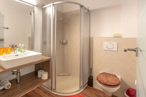Un baño de Andi's BnB