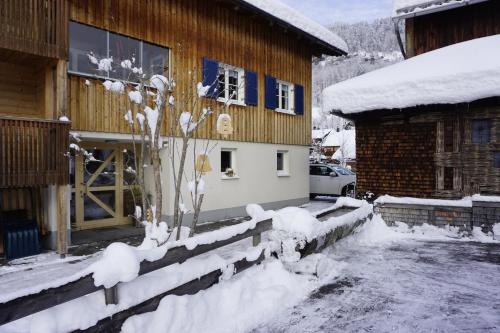 冬のApartement Metzler Susanneの様子