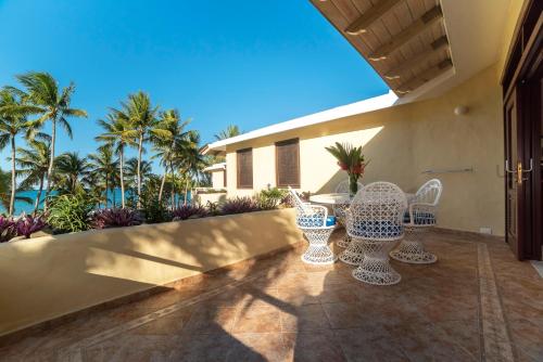 Un balcón o terraza en Cabarete Palm Beach Condos