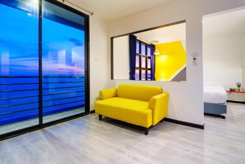 Zona de estar de Play Phala Beach Rayong