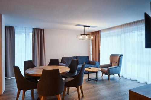 Un lugar para sentarse en Ötztal Residenz