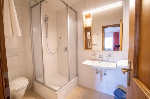 Kúpeľňa v ubytovaní Sonnseitn Appartements