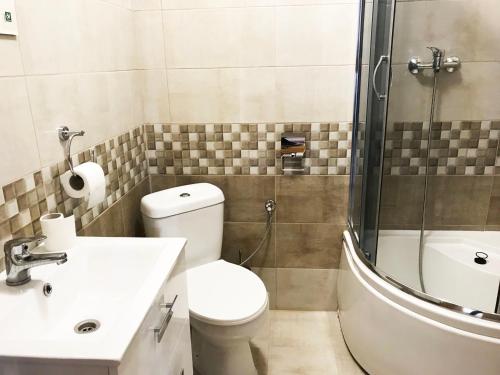 Ванная комната в Apartamenty Centrum Rajcza