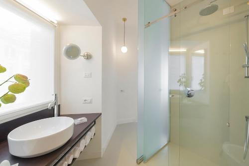 Koupelna v ubytování Maison Ottavia