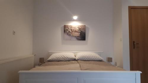 Postel nebo postele na pokoji v ubytování Apartman kod Kraljevih
